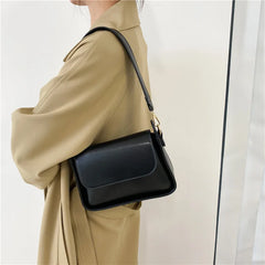 Qiaoduo Women Shoulder Bag Soft PU Leather Underarm Bags
