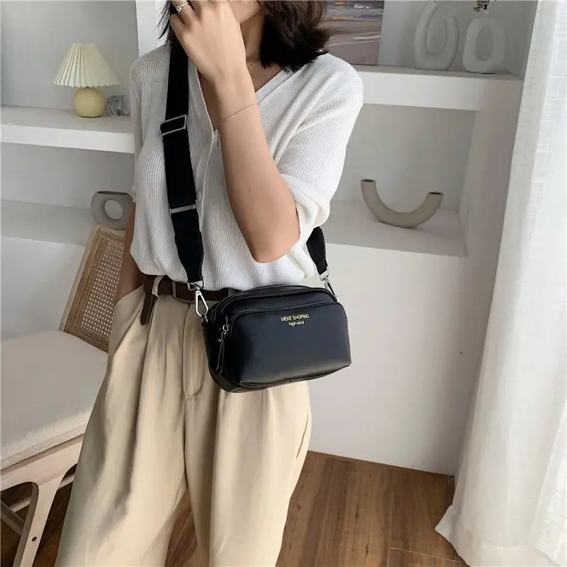 Wild Small Square Bag with Wide Straps
