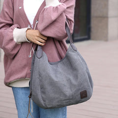 Women's Canvas Tote Bag Girl Leisure Handbag