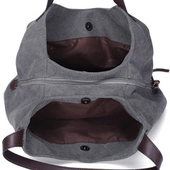 Women's Canvas Tote Bag Girl Leisure Handbag