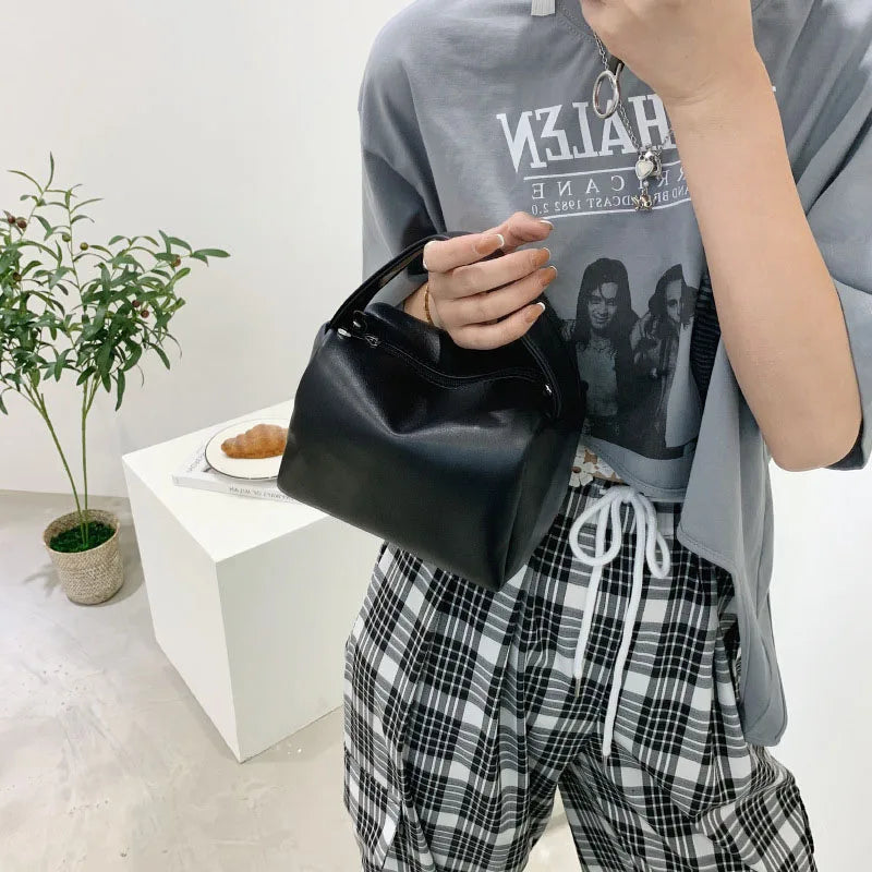 Women's PU Leather Shoulder Bag Mini Crossbody Totes Phone Purse