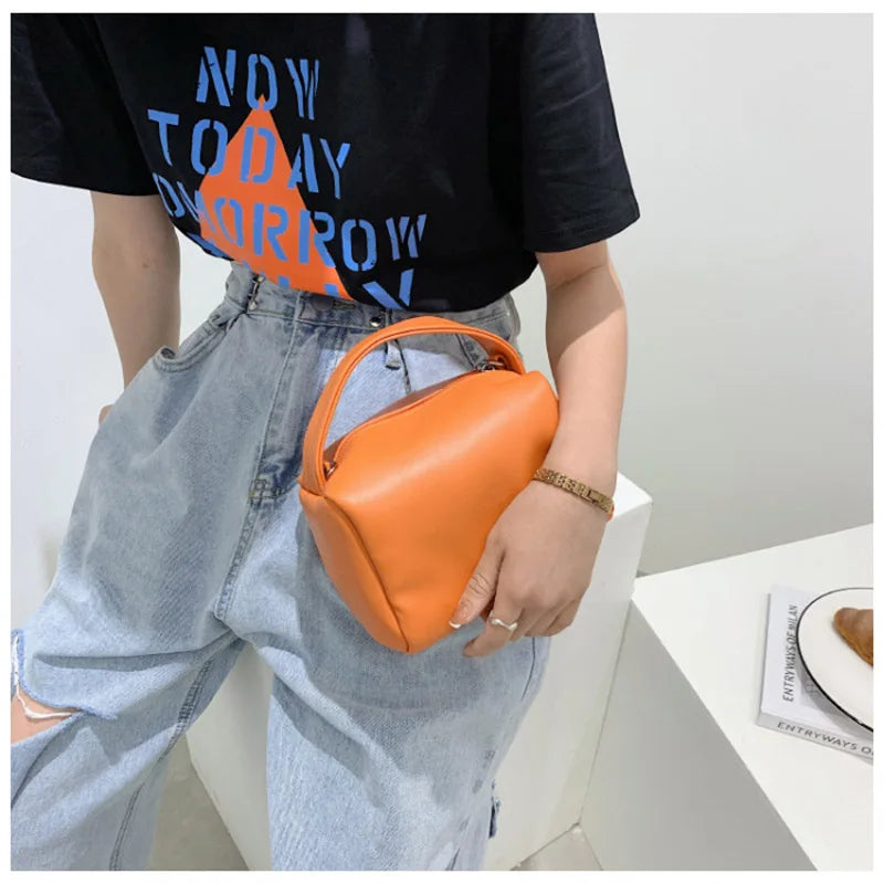 Women's PU Leather Shoulder Bag Mini Crossbody Totes Phone Purse