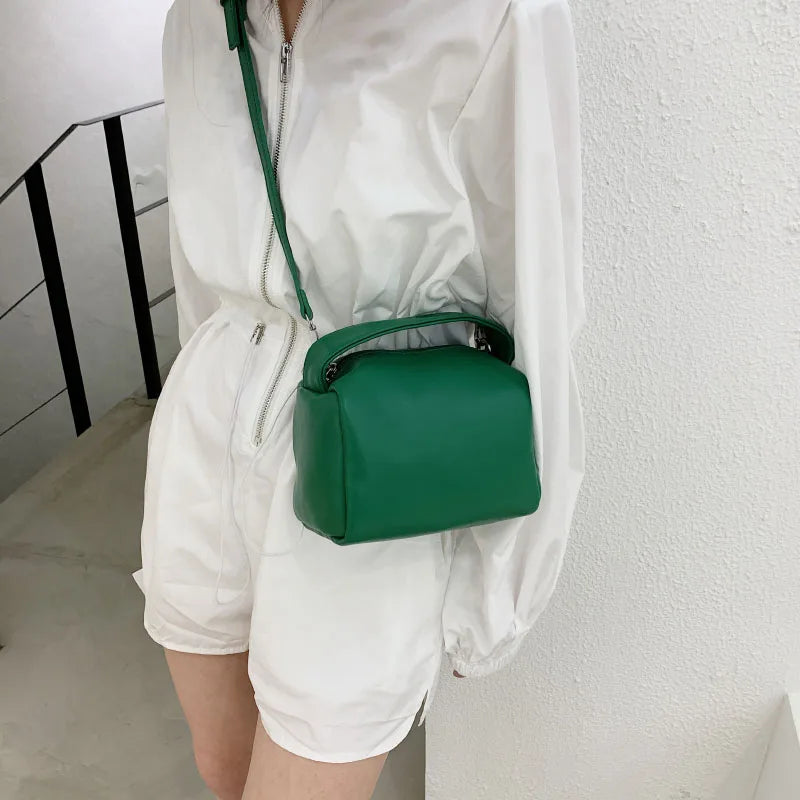 Women's PU Leather Shoulder Bag Mini Crossbody Totes Phone Purse