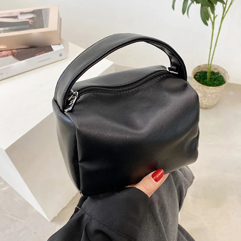 Women's PU Leather Shoulder Bag Mini Crossbody Totes Phone Purse