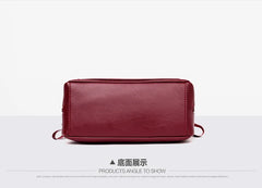 Women's PU Leather Crossbody Shoulder Bags with Multi-pocket Design