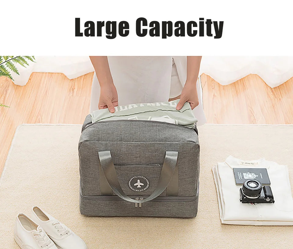 Durable Sports Bag Gym Bag Shoes Storage Fitness Handbag