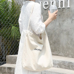 Casual Art Letter Shoulder Bag Printed Crossbody Bags