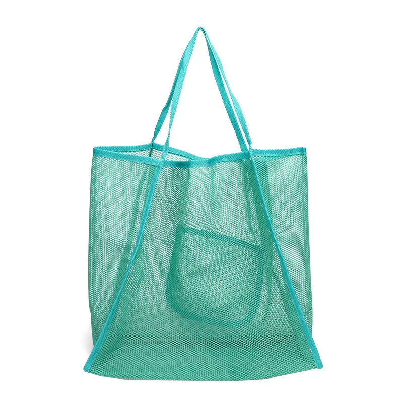 Qyahlybz Casual Grid Handbag Women Hollow Tote Bag