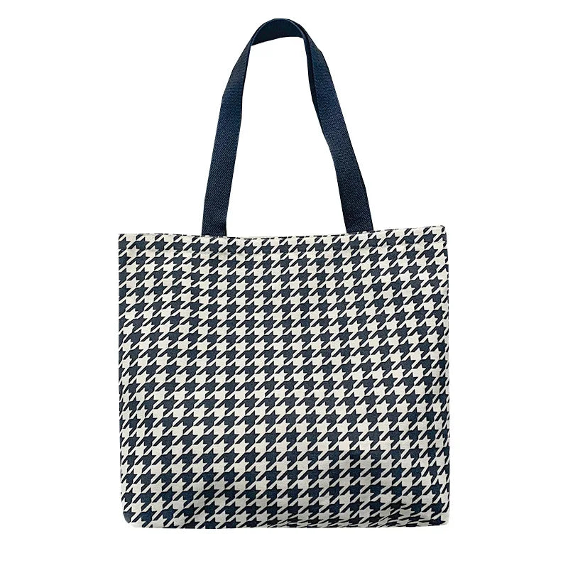 Retro Canvas Shoulder Bag for Women Large Capacity Handbag