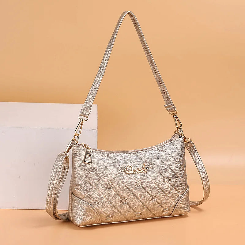 Women's Leather Crossbody Shoulder Bag
