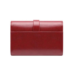 RFID Blocking Leather Women Wallet Medium Ladies Wallets and Purses
