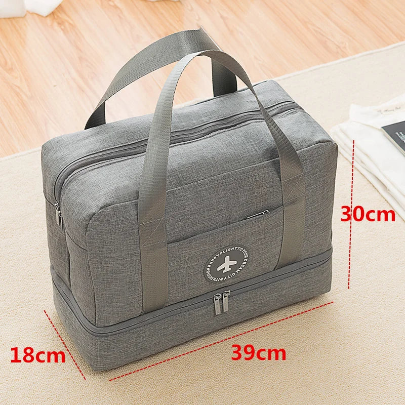 Waterproof Travel Bag Dry Wet Separation Large Capacity Handbag