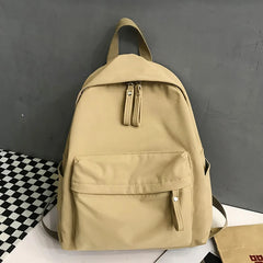 RYFIX Canvas Women Backpack Anti-theft Shoulder Bag For Teenager Girl