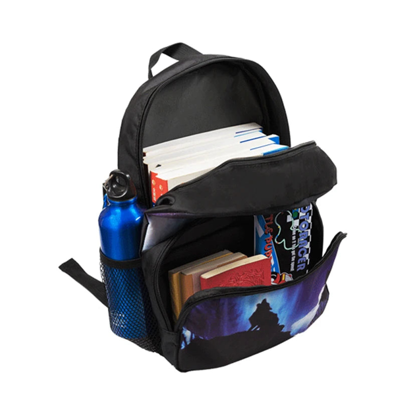 Boys Cartoon Locomotive School Backpack