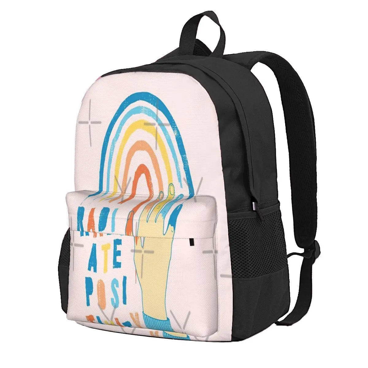 Radiate Positivity 3 Backpacks Men's Backpacks Bags For Women Recycled Kids Back