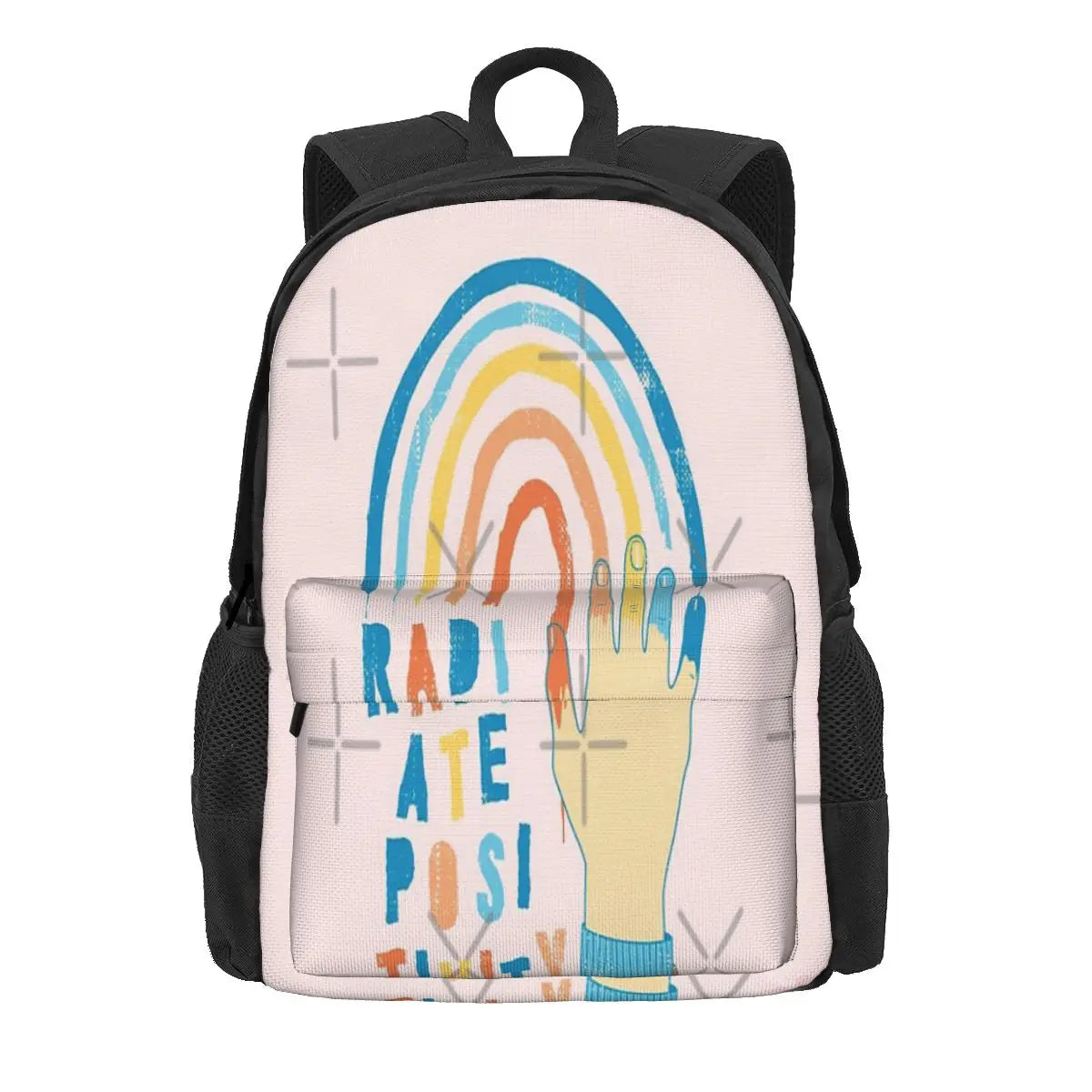 Radiate Positivity 3 Backpacks Men's Backpacks Bags For Women Recycled Kids Back