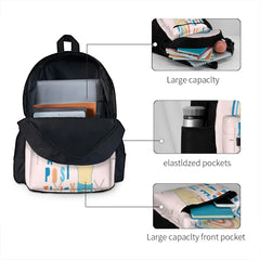 Radiate Positivity 3 Backpacks Men's Backpacks Bags For Women Recycled Kids Back