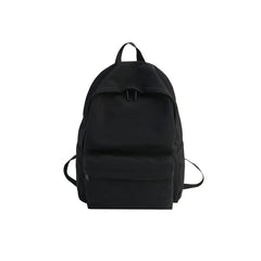 Preppy Style Nylon Backpack Yellow School Bags For Teenagers