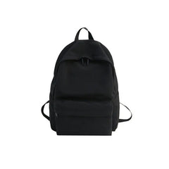 Preppy Style Nylon Backpack Yellow School Bags For Teenagers