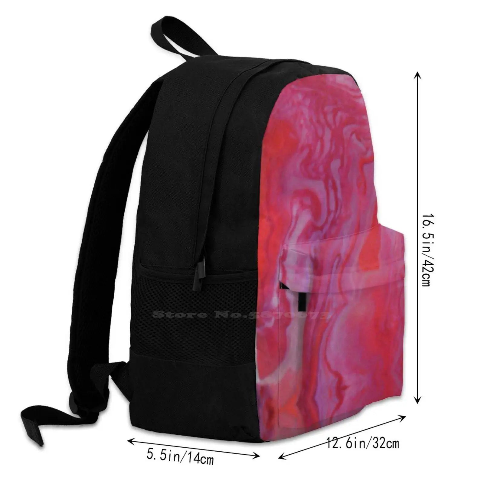 Raspberry Arrivals Satchel Schoolbag Bags Backpack
