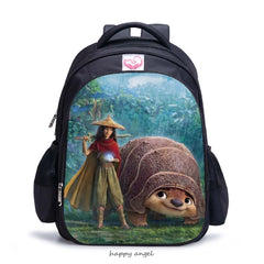 Raya Last Dragon Backpack Kids School Bags Boys Girls Teens Travel Knapsack