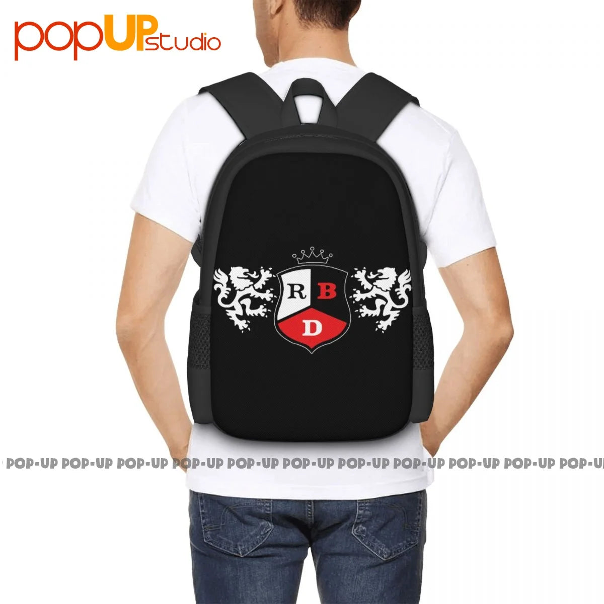 Rbd Rebelde Backpack Large Capacity Bookbag Training School Bag
