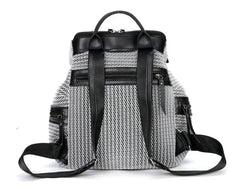 Women's Nylon Backpack Large Capacity School Bags Lightweight Travel Rucksack