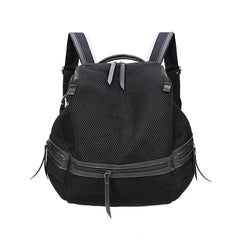 Women's Nylon Backpack Large Capacity School Bags Lightweight Travel Rucksack
