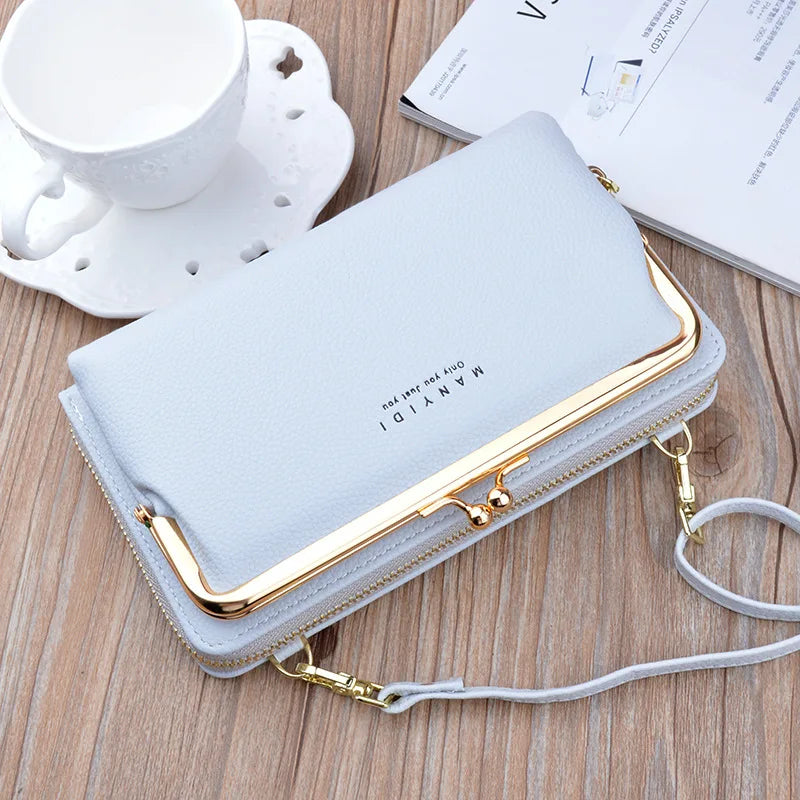 Rectangle Crossbody Bag PU Leather Shoulder Messenger Bag Handbag