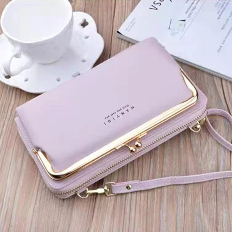 Rectangle Crossbody Bag PU Leather Shoulder Messenger Bag Handbag