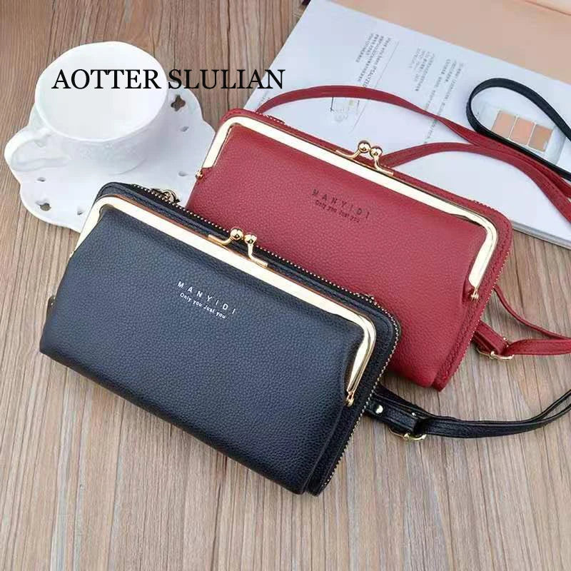 Rectangle Crossbody Bag PU Leather Shoulder Messenger Bag Handbag