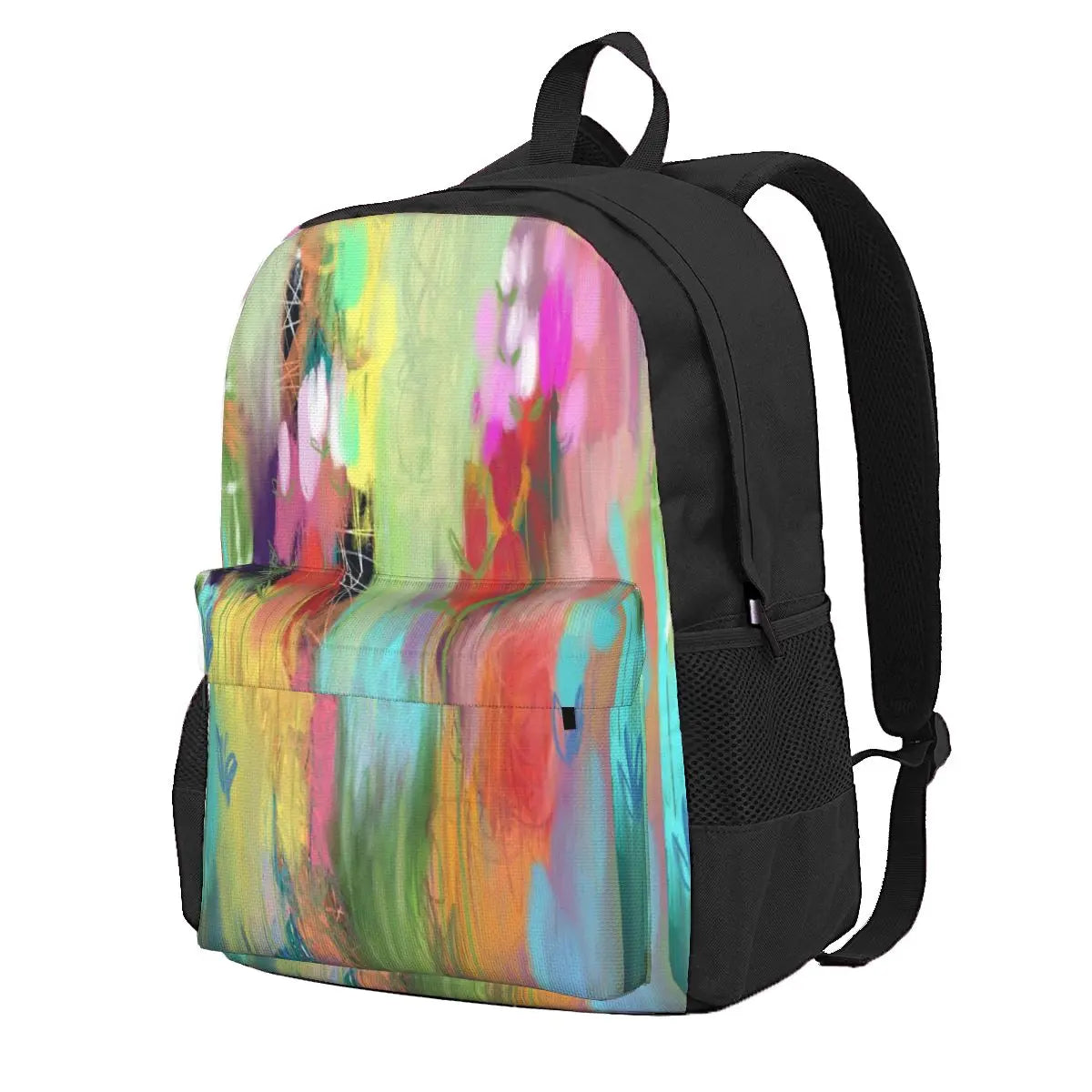 Red Flower Candy Meadow Backpacks Men's Backpacks Bags For Women
