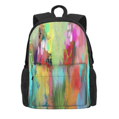 Red Flower Candy Meadow Backpacks Men's Backpacks Bags For Women