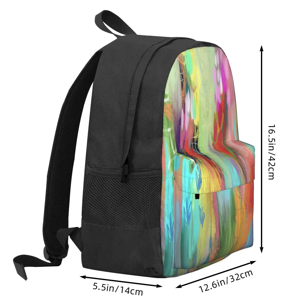 Red Flower Candy Meadow Backpacks Men's Backpacks Bags For Women