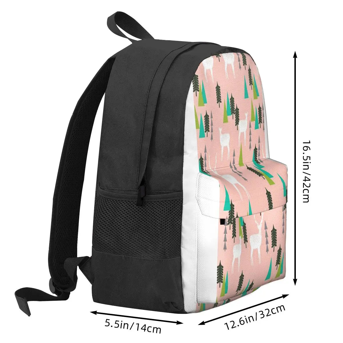 Reindeer Forest - Blush Backpack for Men and Women
