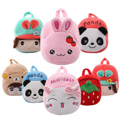 Plush Lightweight Book Bag Double Shoulder Bag