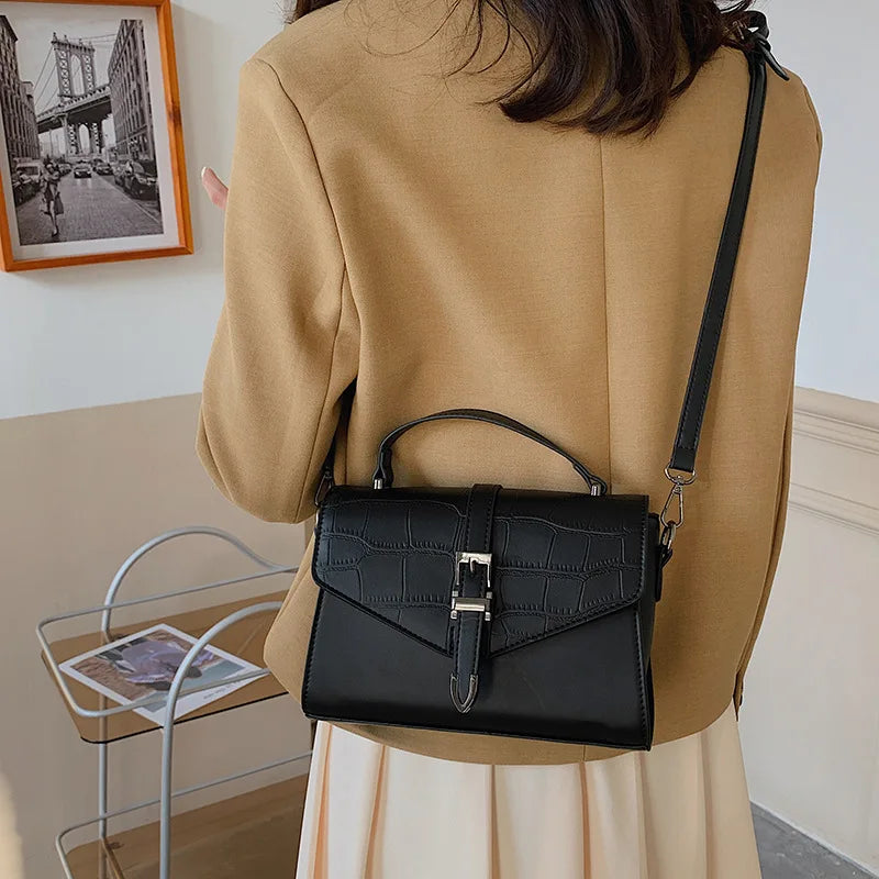 Retro PU Leather Women's Messenger Bag