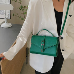 Retro PU Leather Women's Messenger Bag