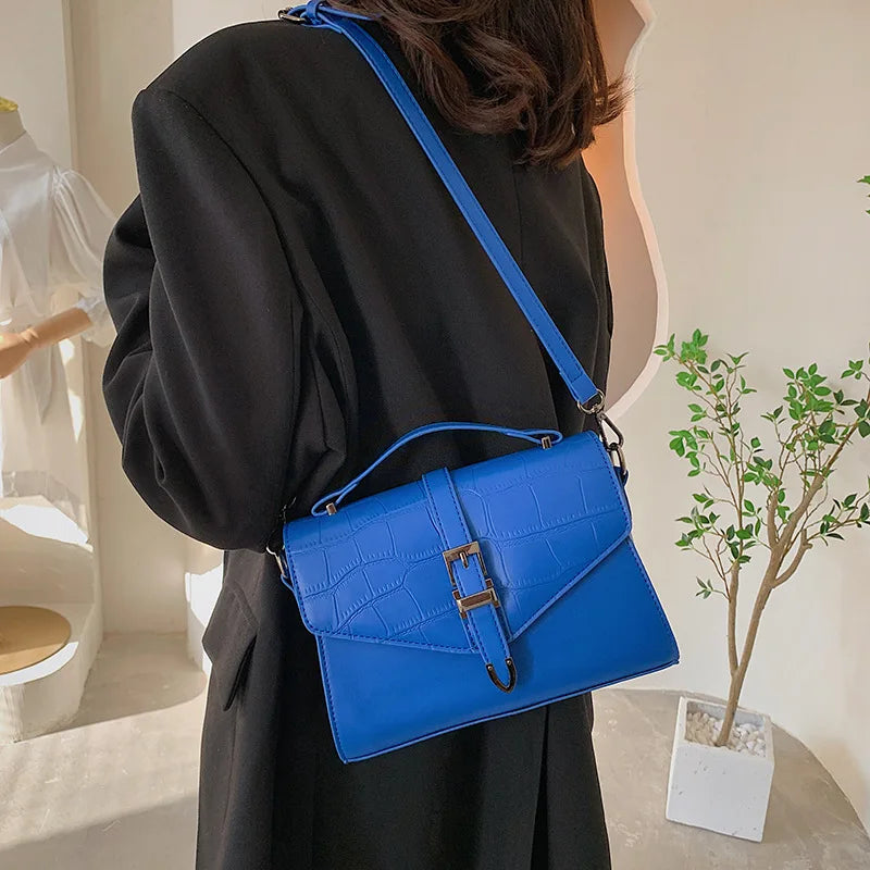 Retro PU Leather Women's Messenger Bag