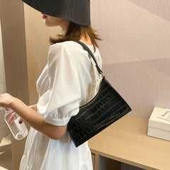 Retro Casual Leather Chain Handbag for Women
