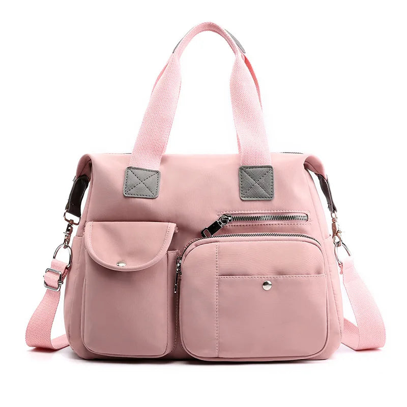 Canvas Women's Large-capacity Shoulder Bag