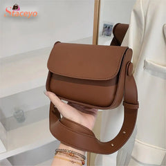 Retro Shoulder Bag PU Leather Handbag