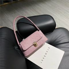 Retro Casual Women's Totes Shoulder Bag PU Leather Handbags