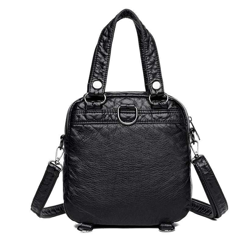 Vintage Shoulder Handbags Multifunction Crossbody Bag