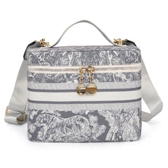 Retro Lady Cosmetic Bag Makeup Travel Organizer Lipstick Case
