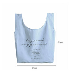 Retro Literary Canvas Bag Women Shoulder Bag Shopping Bag Shopper Ladies