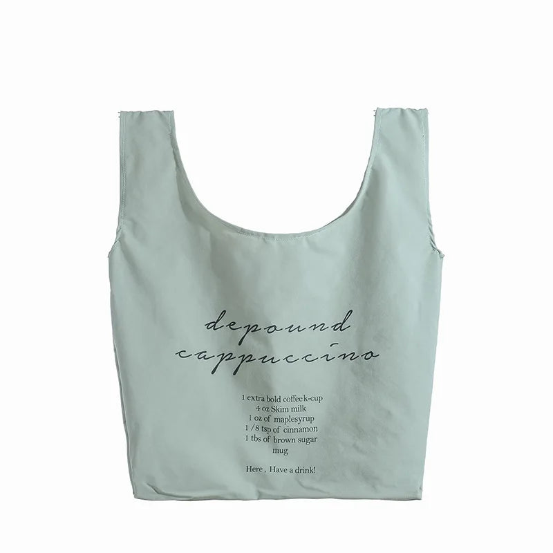 Retro Literary Canvas Bag Women Shoulder Bag Shopping Bag Shopper Ladies