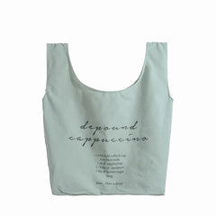 Retro Literary Canvas Bag Women Shoulder Bag Shopping Bag Shopper Ladies