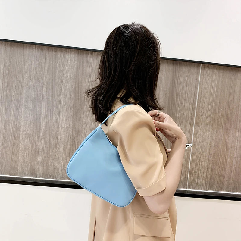 Retro Nylon Shoulder Bag Women Small Handbag Bella 180