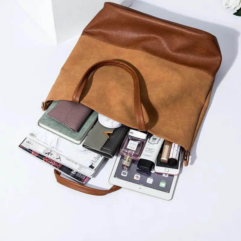 Vintage Soft Crossbody Bags for Women, Top-handle Shoulder Bags